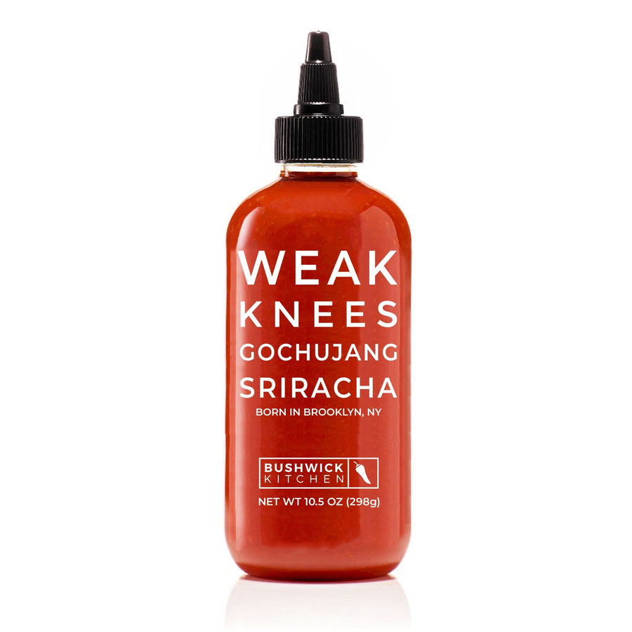 Weak Knees Gochujang Sriracha - Woven Nook Sriracha Discovery