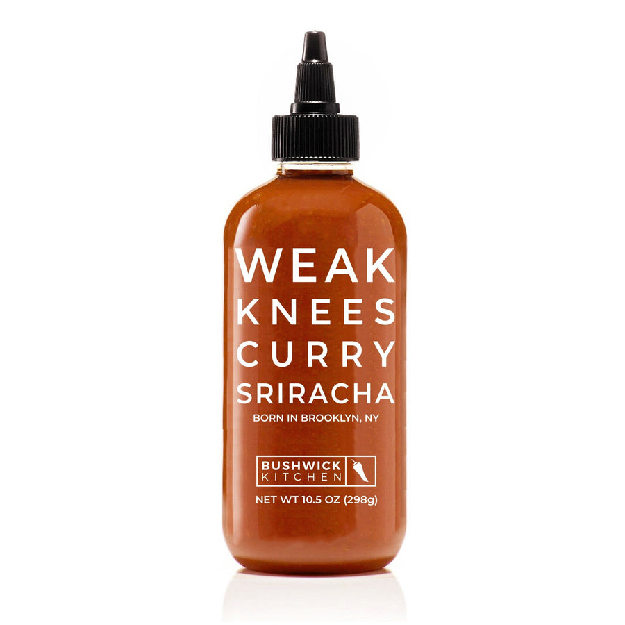 Weak Knees Curry Sriracha - Quiet Nook Sriracha Discovery